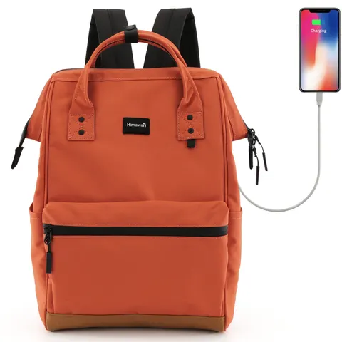 Plecak Himawari 124 na laptopa 15,6" z USB Kolor: 13. dynia