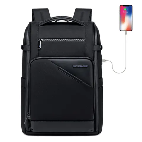 Plecak Arctic Hunter na laptopa 15,6" B00675 z USB Kolor: czarny