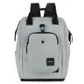 Plecak Himawari 0403 na laptopa 15,6" + torebka Kolor: 07. popielaty