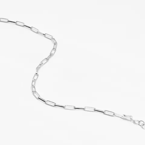 Naszyjnik łańcuch 4 mm; srebrny