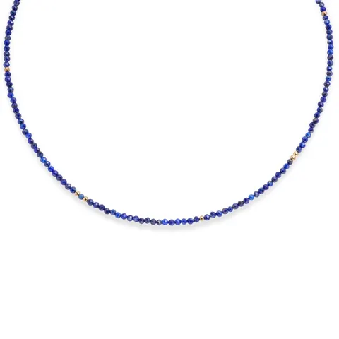 Choker z lapis lazuli