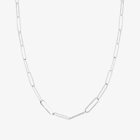 łańcuszek z ogniwami 1,5 cm; srebrny