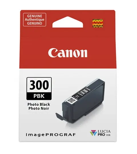 Wkład CANON PFI-300 PBK - czarny fotograficzny (14 ml)