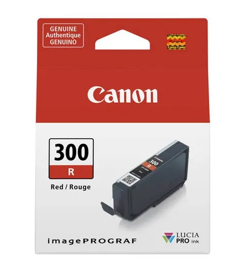 Wkład CANON PFI-300 R - czerwony (14 ml)