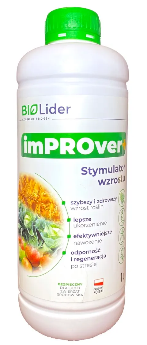imPROver+ 1L BIOGEN stymulator wzrostu, wzrost plonu, nitrofenolan potasu