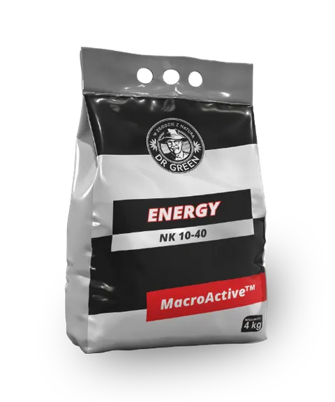 Dr Green Energy 4kg NK 10/40 nawóz dolistny azotowo-potasowy, formuła aktywująca MicroActive