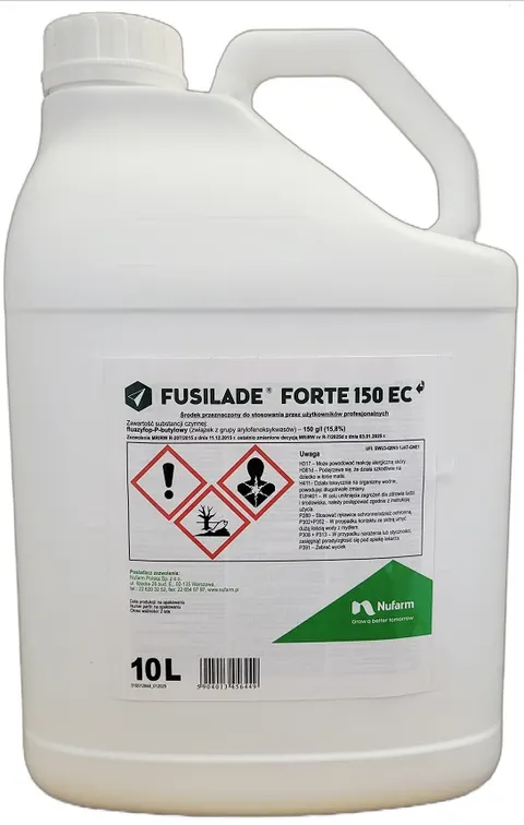 Fusilade Forte 150EC 10l na chwasty jednoliścienne, perz, chwastnica, owies głuchy