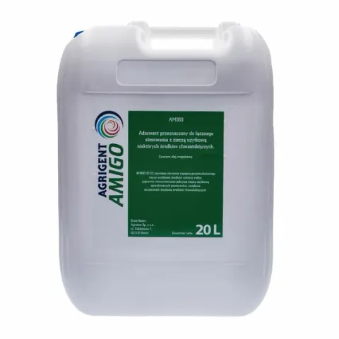 Amigo 95EC 20L AGRIGENT adiuwant olejowy, wzmacnia działanie herbicydów