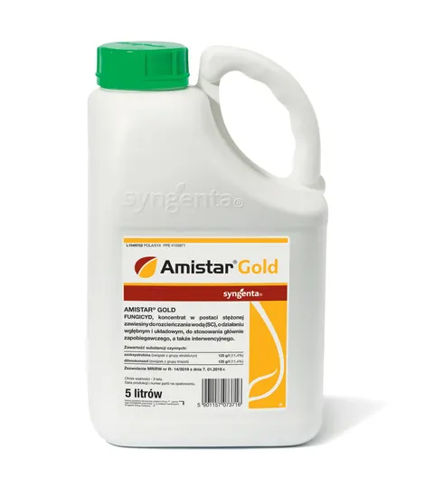 Amistar Gold 5L Syngenta koncentrat , zastosowanie zapobiegawcze i interwencyjne