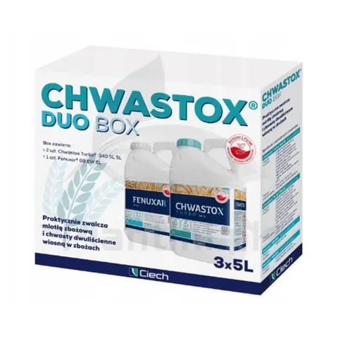 Chwastox Duo Box na 5ha chwasty jednoliścienne i dwuliścienne w zbożach