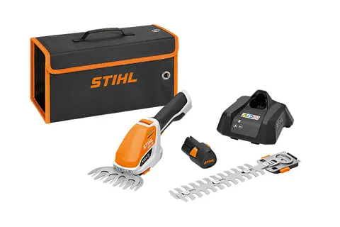 Nożyce akumulatorowe do krzewów HSA 26 SET Stihl