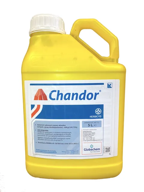 Chandor 5l GLOBACHEM aklonifen (Bandur) herbicyd doglebowy, ziemniak, słonecznik