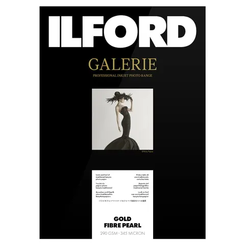 Papier ILFORD GALERIE Gold Fibre Pearl 290 g/m2 - A2, 25 arkuszy