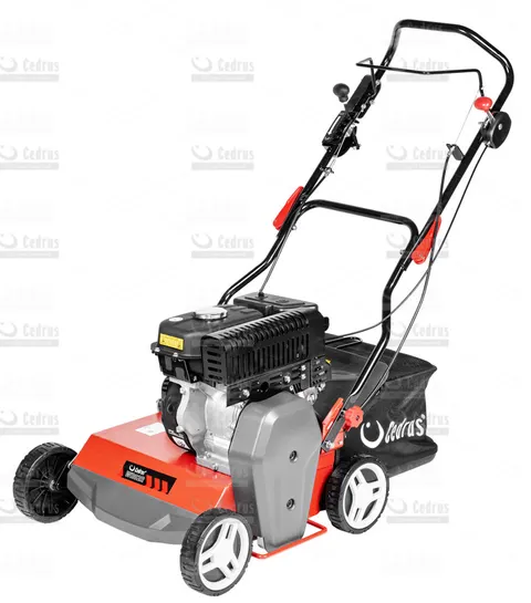Wertykulator spalinowy Cedrus CEDWR02R silnik Loncin LC165F 182cm3, szerokość robocza 44cm, ręczny rozrusznik