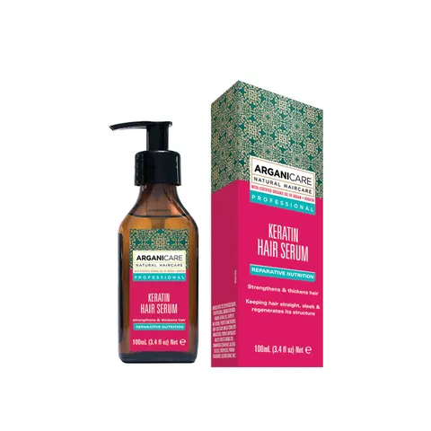 Arganicare Keratin Serum naprawcze do włosów z keratyną 100 ml