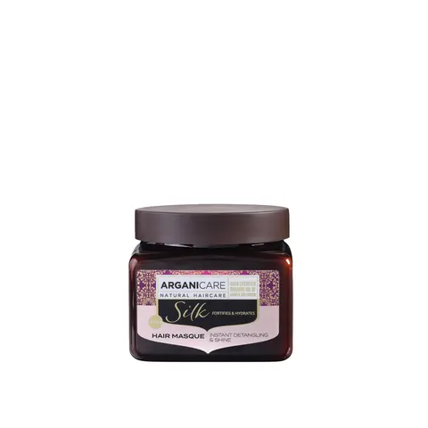 Arganicare Silk Maska rozplątująca włosy z jedwabiem 500 ml