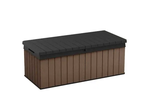 Skrzynia ogrodowa, schowek Darwin Box 380L - Brąz. Wym.: 142.5 x 65.3 x 54.5 cm