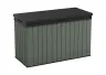 Skrzynia ogrodowa, schowek Darwin Box 662L - Zielony. Wym.: 143 x 65 x 90 cm