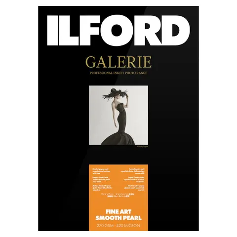 Papier ILFORD GALERIE FineArt Smooth Pearl 270 g/m2 - A3+, 25 arkuszy