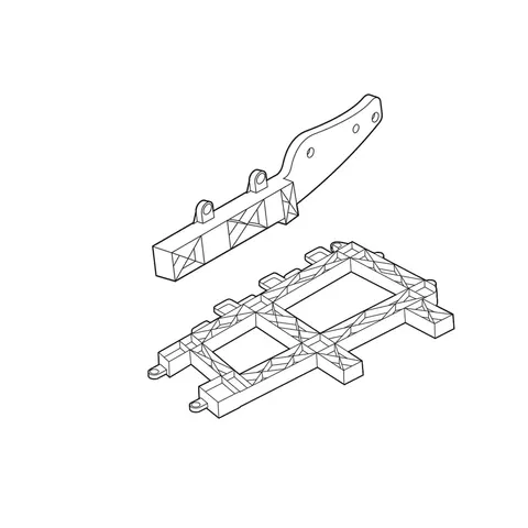 Zestaw łączników CORFU – symbol części ML+ML1 - Brąz