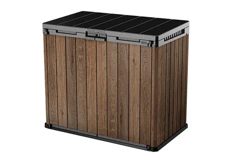 Schowek ogrodowy, narzędziowy Store it Out Deco - Walnut. Wym.: 141 x 82 x 120 cm