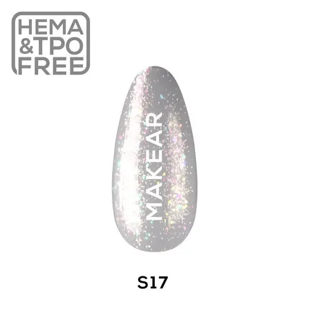 Makear™ Lakier Hybrydowy UV/LED Diamond S17