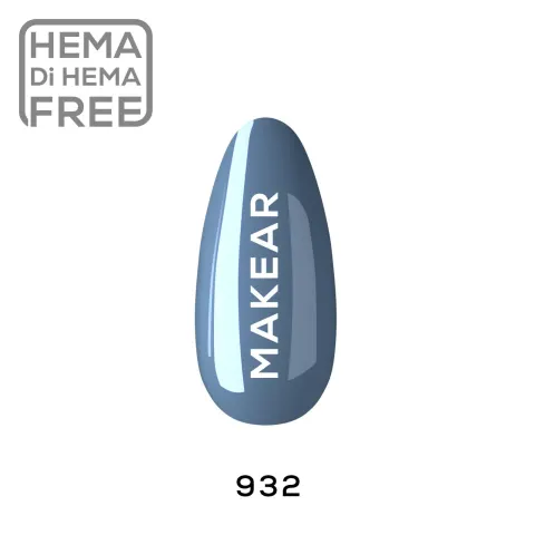Makear™ Lakier Hybrydowy UV/LED 932 deniMAKEAR