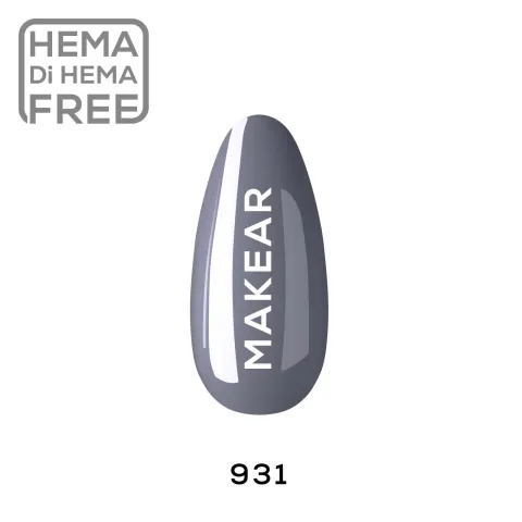 Makear™ Lakier Hybrydowy UV/LED 931 deniMAKEAR