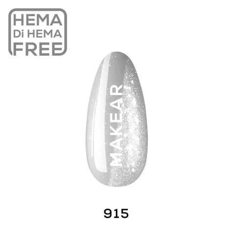Makear™ Lakier Hybrydowy UV/LED 915 White Lady