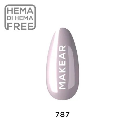 Makear™ Lakier Hybrydowy UV/LED 787 Glamour
