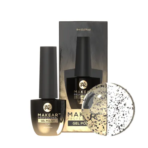 MAKEAR Top Dots Black 8ml (no wipe)