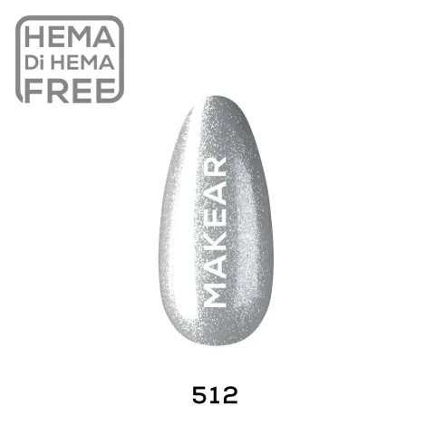 Makear™ Lakier Hybrydowy UV/LED 512 Lollipop
