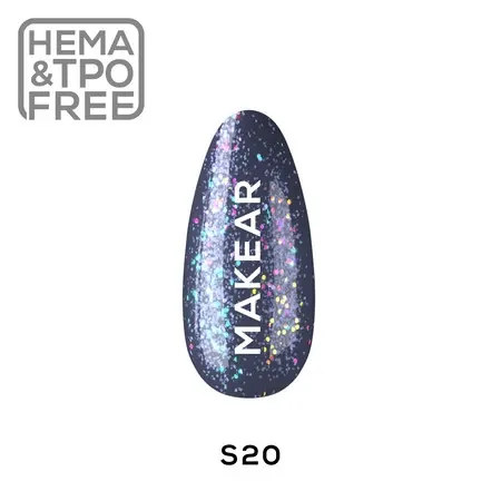 Makear™ Lakier Hybrydowy UV/LED S20 Diamond