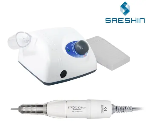 Frezarka do paznokci Saeshin Strong 210/120II 50 W Biała