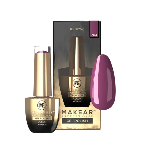 Makear™ Lakier Hybrydowy UV/LED 704 Glamour