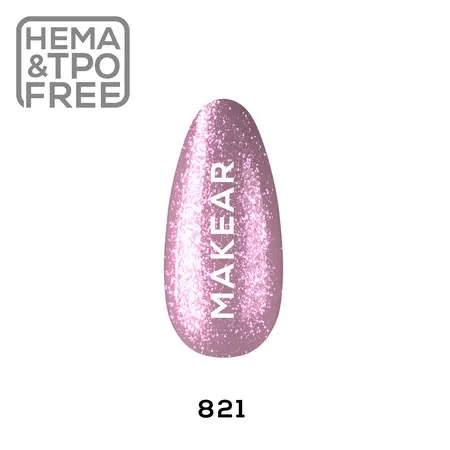 Makear™ Lakier Hybrydowy UV/LED 821 LIMITED EDITION