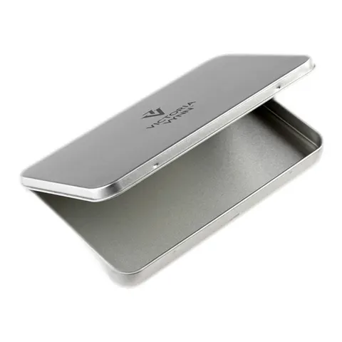Victoria Vynn NAIL ART Silver Box 178x108x15mm Piórnik