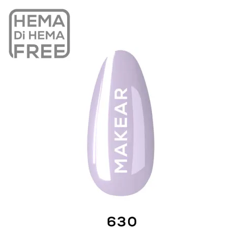 Makear™ Lakier Hybrydowy UV/LED Lilac 630