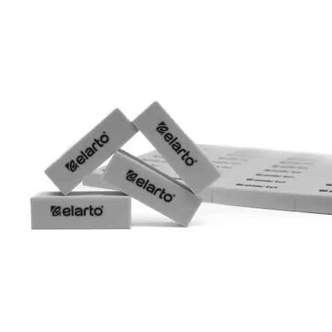 Elarto Blok polerski do paznokci 100/180 szary mini buffer 50szt