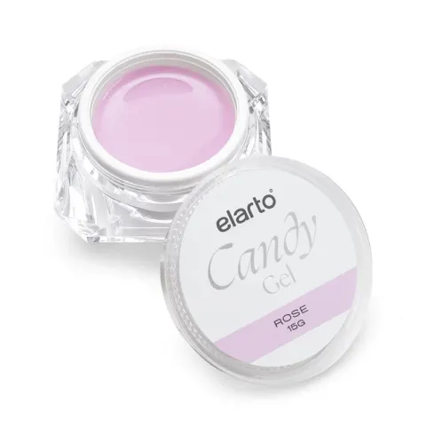 Elarto Żel budujący różowy Candy Rose 15g