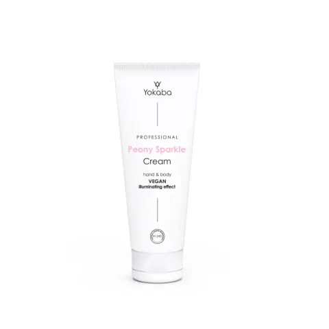 Yokaba Peony Sparkle krem do rąk i ciała Vegan 75 ml