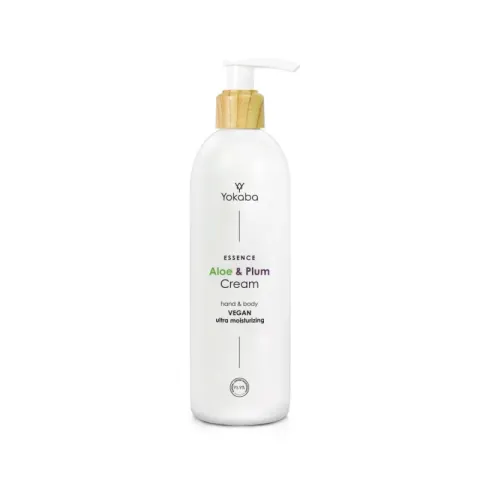 Yokaba Aloe&Plum krem do rąk i ciała Vegan 240 ml