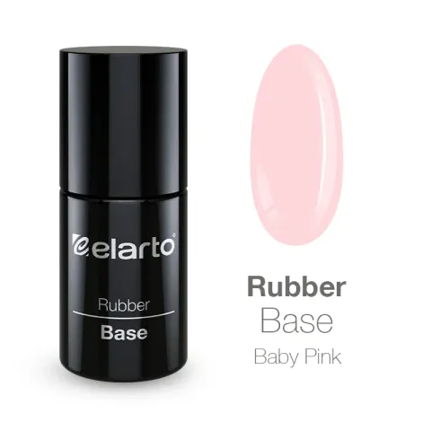 Elarto Baza hybrydowa Rubber Base Baby Pink 15ml