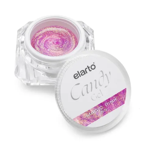 Elarto Żel budujący różowy Candy Magic Pink 5g