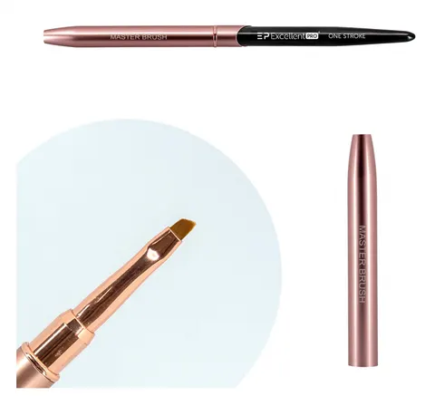 Excellent PRO Pędzelek do zdobień One stroke (Pink&Black)