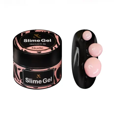 F.O.X Slime Gel Nude, 10 ml żel do designu 3D