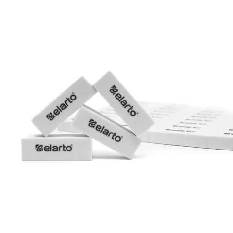 Elarto Blok polerski do paznokci 180/240 szary mini buffer 50szt