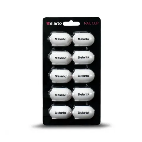 Elarto Klipsy do usuwania hybryd Nail Clip 10szt