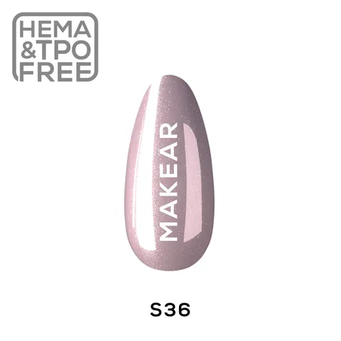 Makear™ Lakier Hybrydowy UV/LED Diamond S36