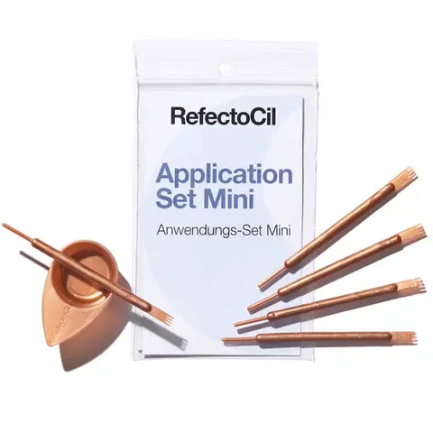 Zestaw miseczek i aplikatorów do henny RefectoCil Application Set Mini rose gold